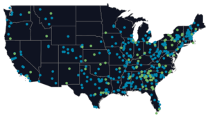 Warbird Affiliations, Mergers & Acquisitions Map